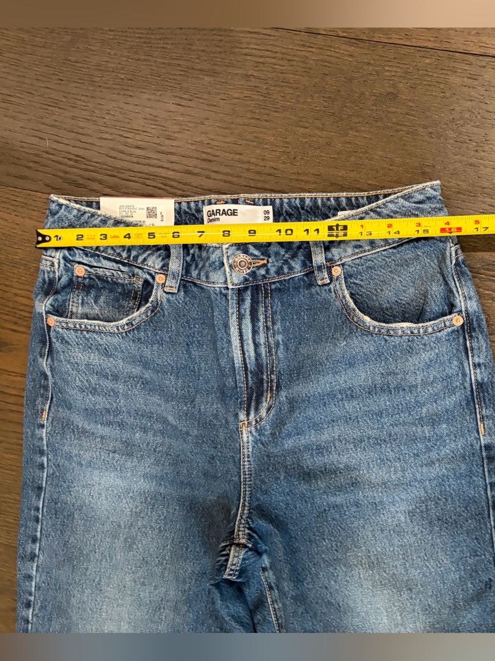 NWT Garage “90’s Straight Jeans” in Charlie Blue. Size 29 (9) - Picture 8 of 10